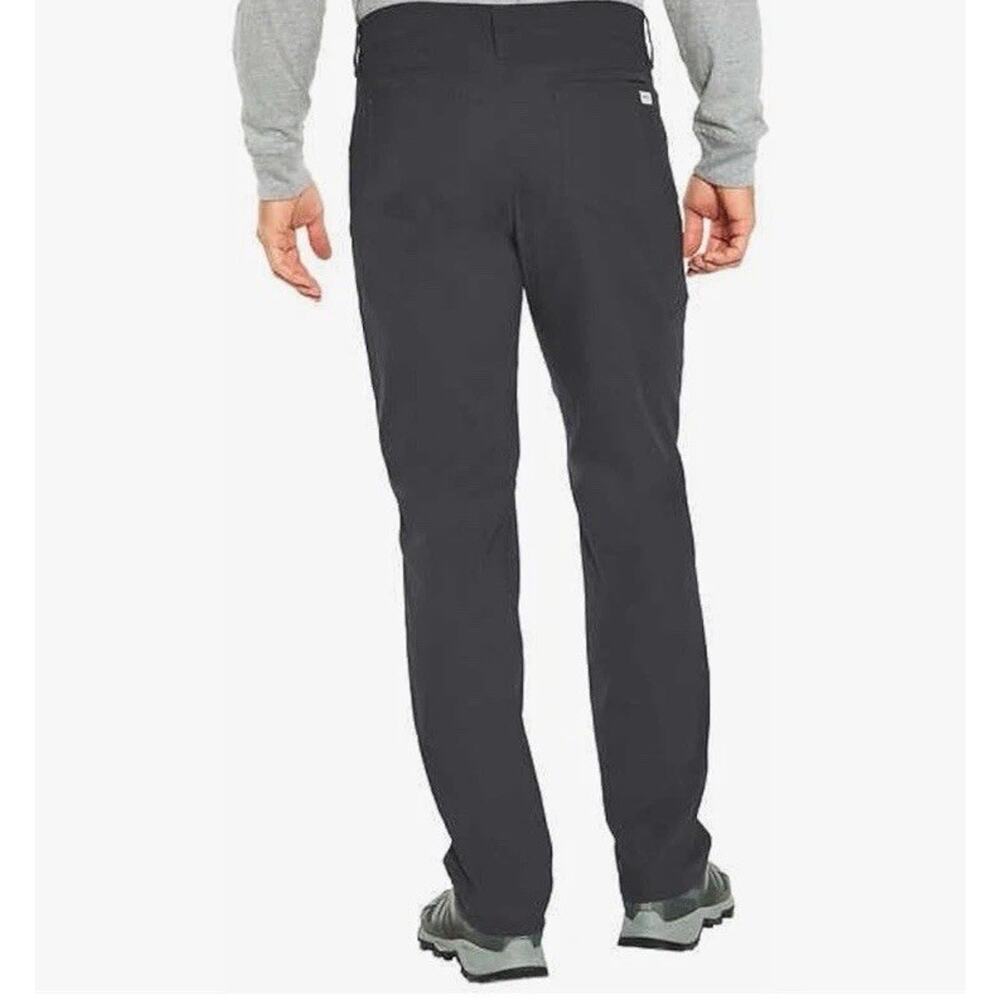 Orvis Tech Pants 36x42Gray Men Casual Stretch Water Repellent Comfort Pockets
